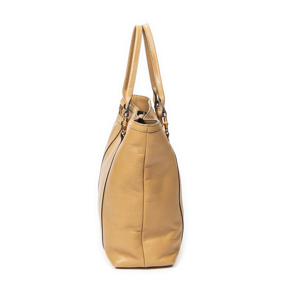 Gucci Vertical Bamboo Bar Shopper - Picture 4 of 10